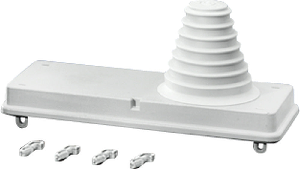 HENSEL Membranflansch Kst 300x100mm Mi FP 70 Membran unbeh