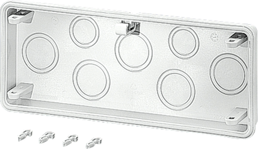 HENSEL Einführungsflansch Kst 300x100mm Mi FM 40 Kabelverschr unbeh Vorpräg