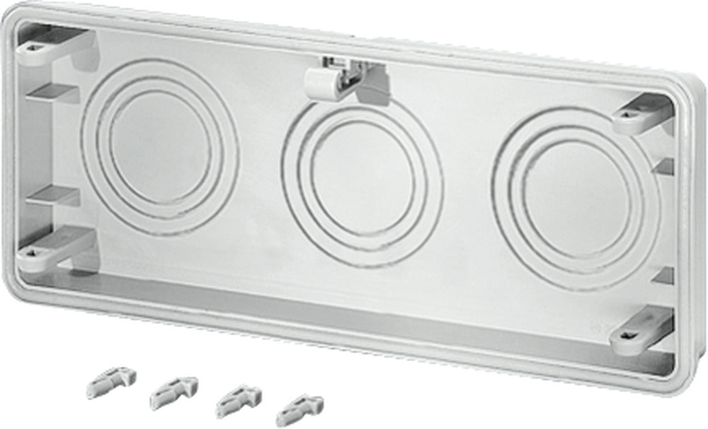 HENSEL Einführungsflansch Kst 300x100mm Mi FM 60 Kabelverschr unbeh Vorpräg