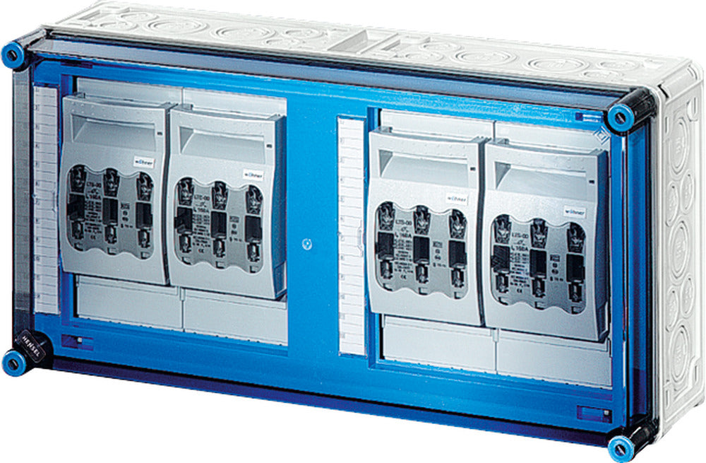 HENSEL Lasttrenngehäuse NH00 250A 690V Mi 6465 600x170x300mm IP65