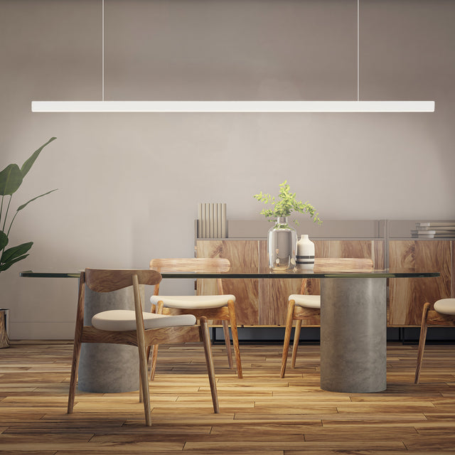 PROLAMP40IDhs Pendel 75W weiß 1500mm opal + Zigbee + Sys-Pro dimmbar CCT + 2700K - Beleuchtung