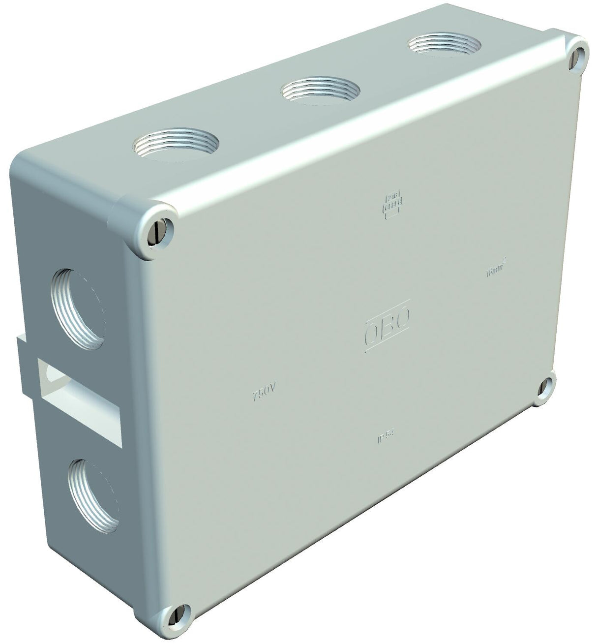 BETTERMANN Abzweigdose IP54 16qmm Kst B 12 M 144x196x71mm rechteck Wand/Decke