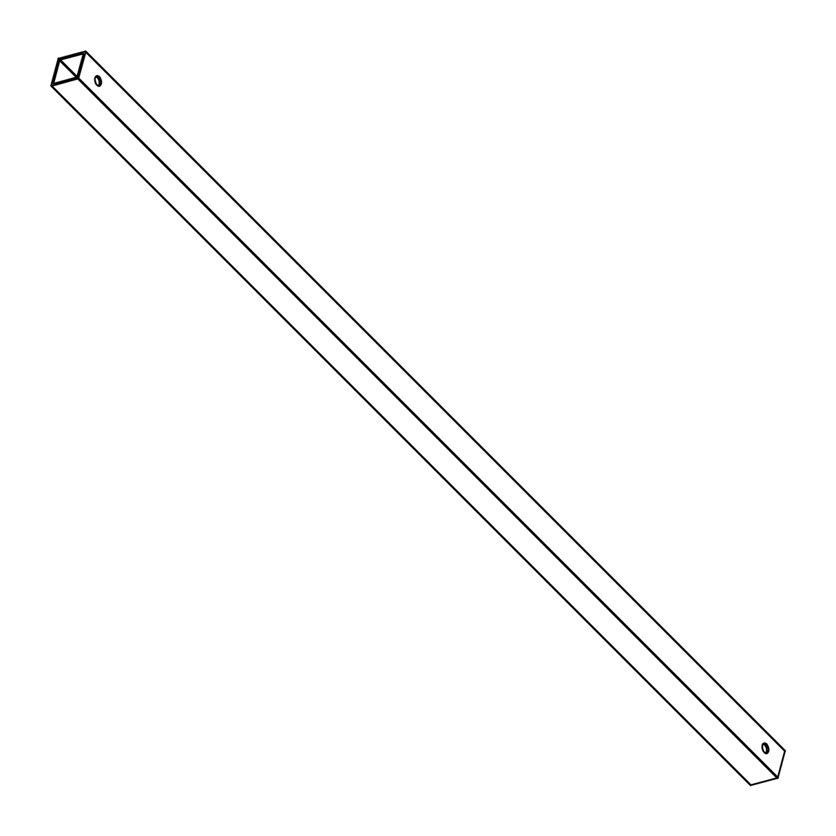 TiltUp Vento Strebe; 679 mm