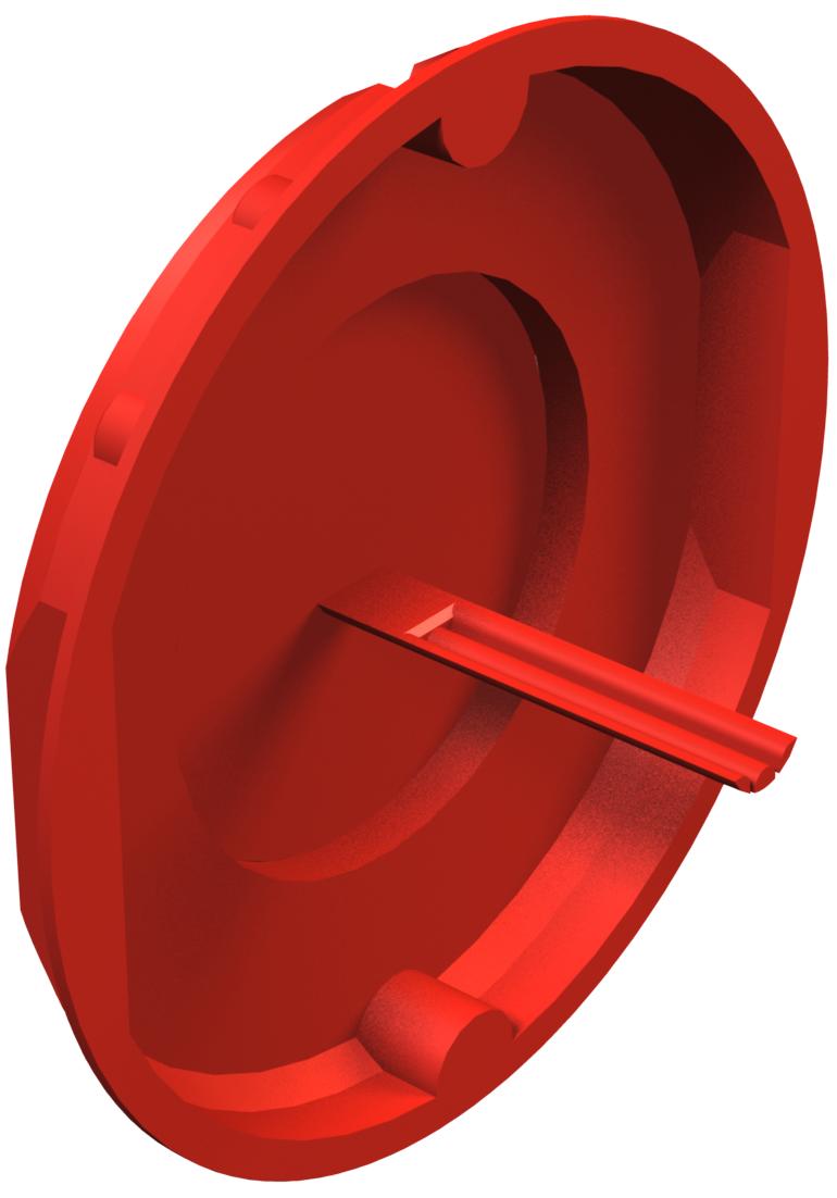 BETTERMANN Signaldeckel Kst hfr UV 70 SD 74,5x10mm Steckdeckel