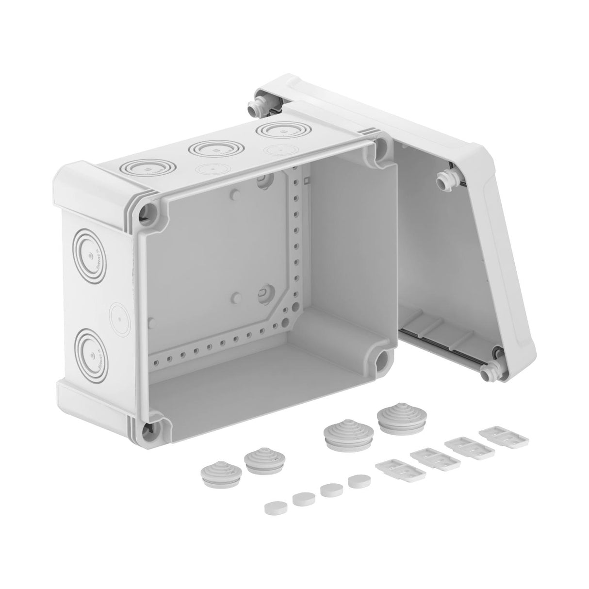 BETTERMANN Abzweigdose IP67 16qmm Kst X16 LGR 227x177x110mm rechteck hfr