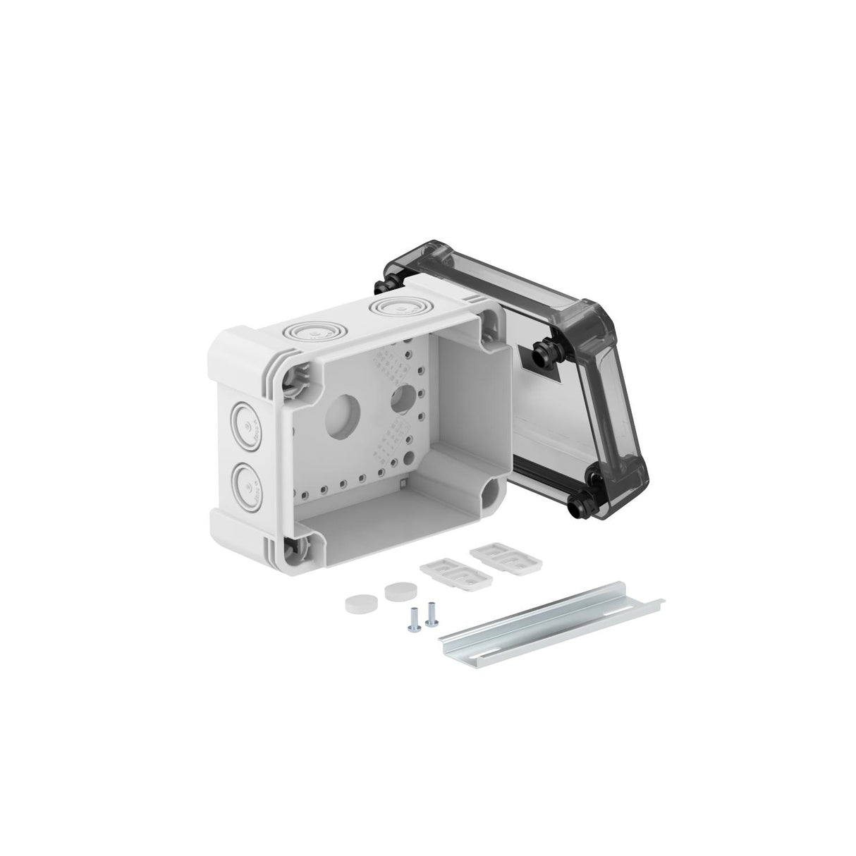 BETTERMANN Abzweigdose Tragschiene IP67 X06 R LGR-TR 6qmm 137x105x68mm rechteck