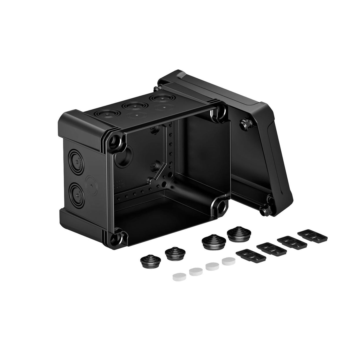 BETTERMANN Abzweigdose IP67 10qmm Kst X10 SW 177x137x110mm rechteck hfr