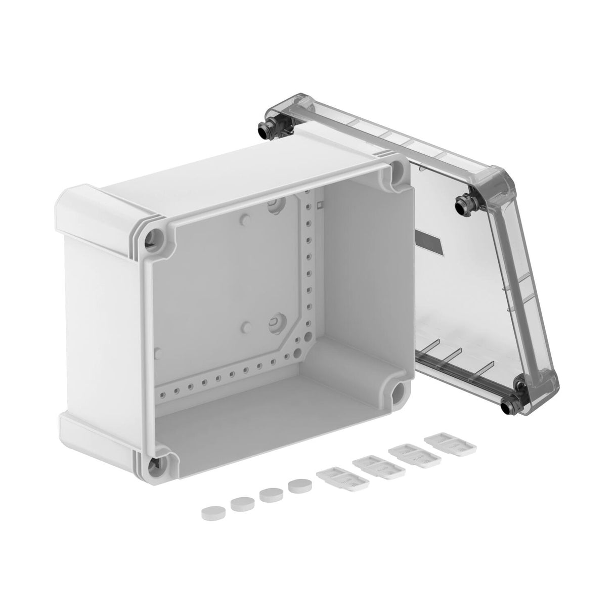 BETTERMANN Leergehäuse Kst IP67 geschl X16C LGR-TR B191xH126xT241mm