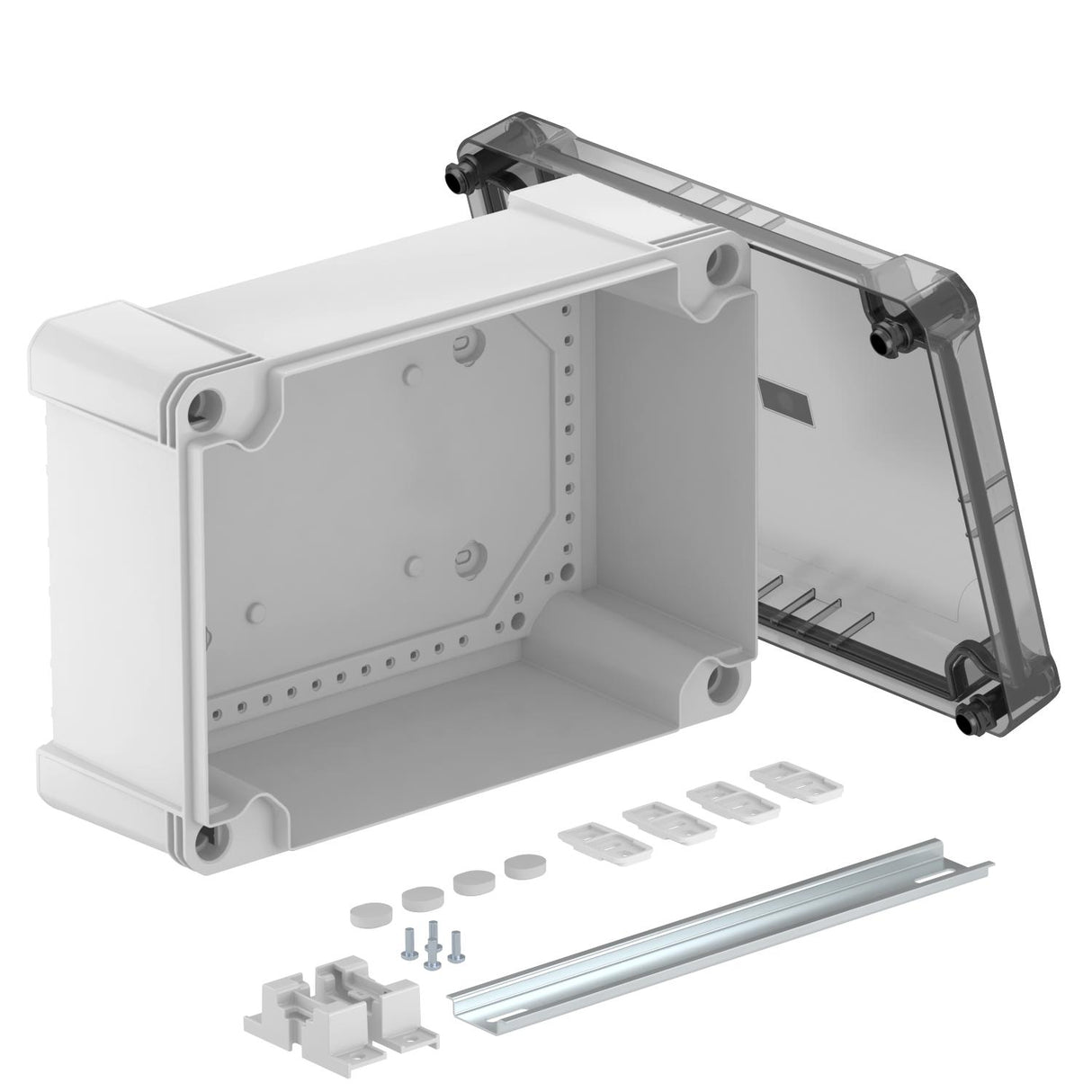 BETTERMANN Leergehäuse Kst IP67 geschl X25C R LGR-TR B202xH126xT286mm