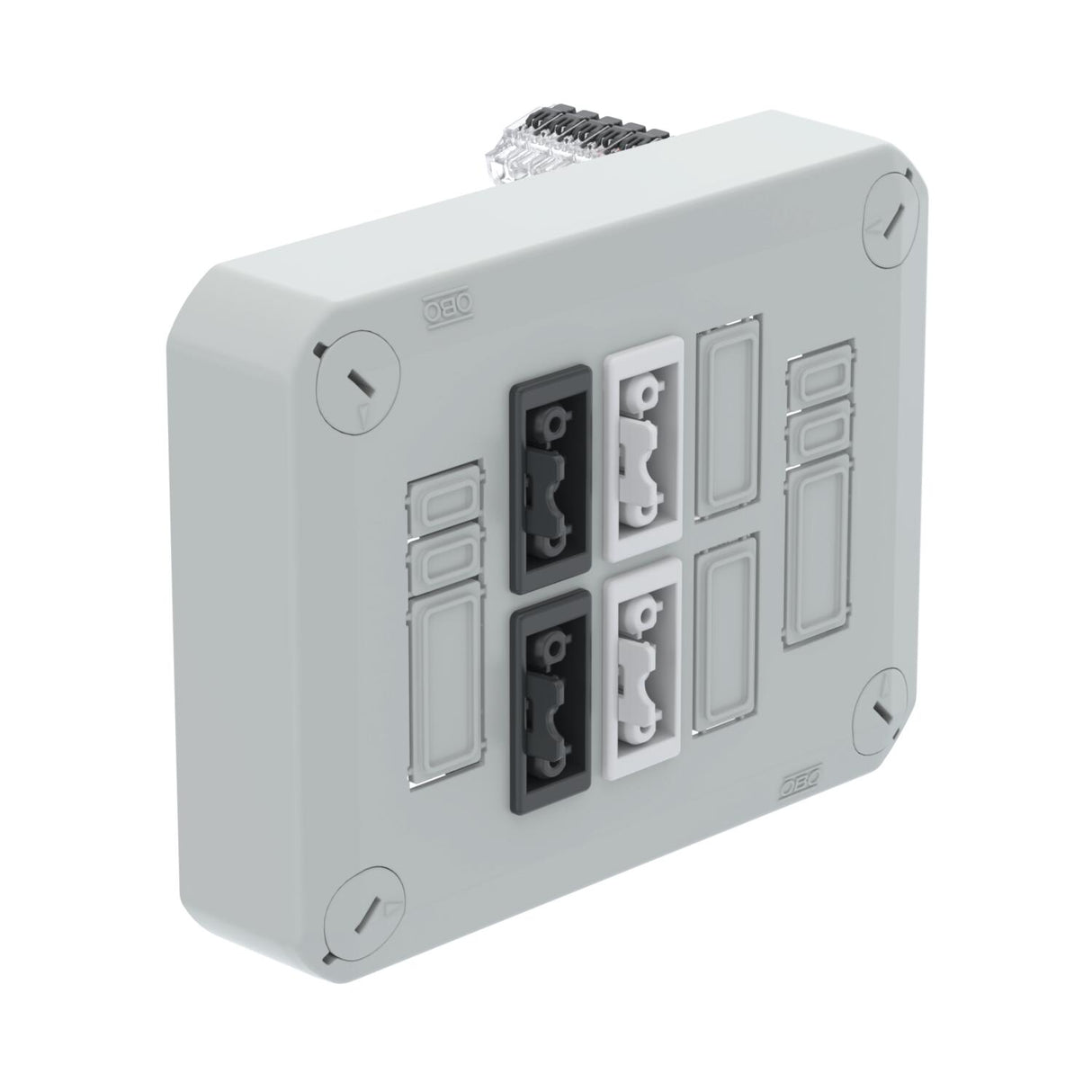 BETTERMANN Deckel/Steckdose AP IP30 lgr D01 4x3p WD(2+2) 150x116x60mm schraub