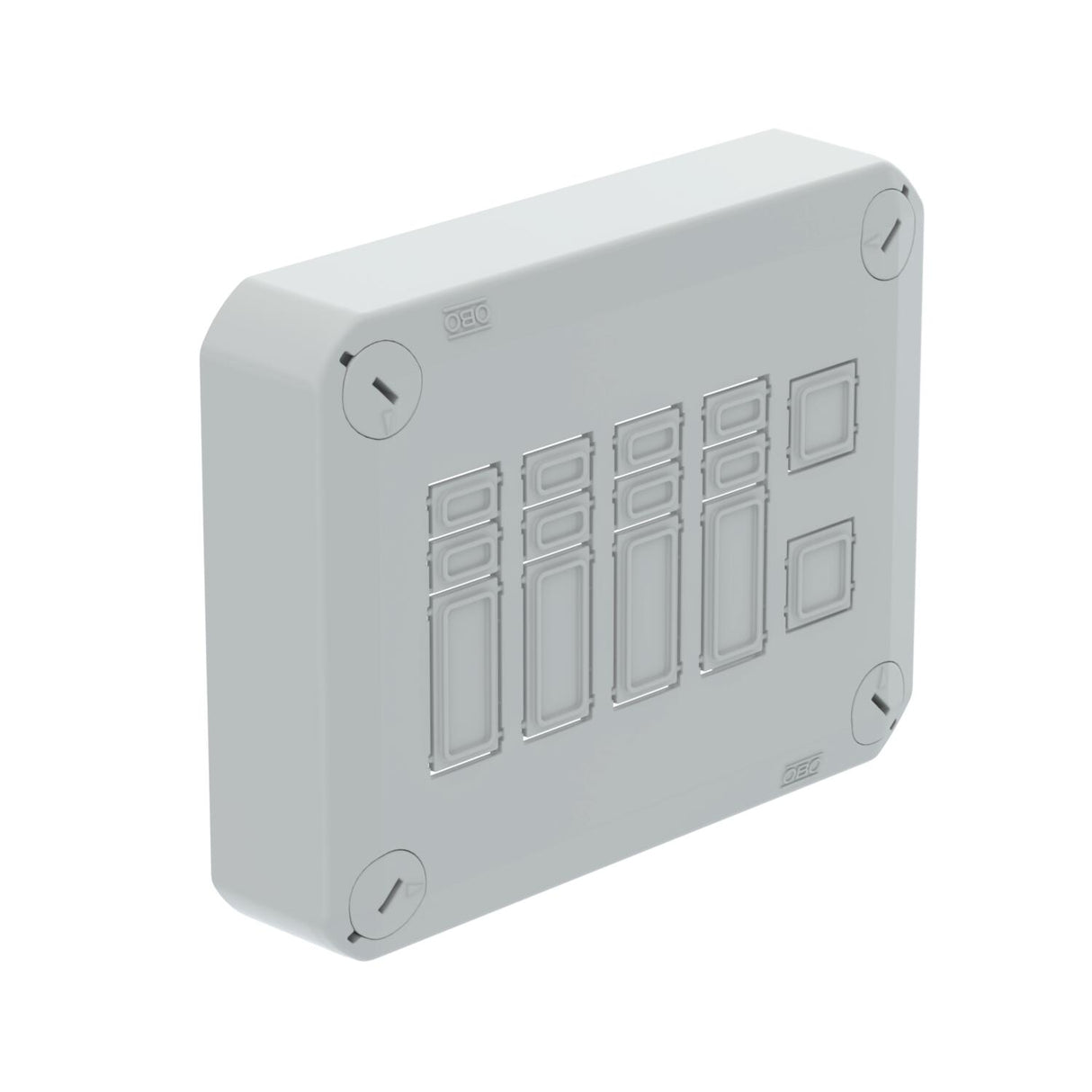 BETTERMANN MontDeckel AP IP30 schraub D02 L 150x116x39mm lgr rechteck