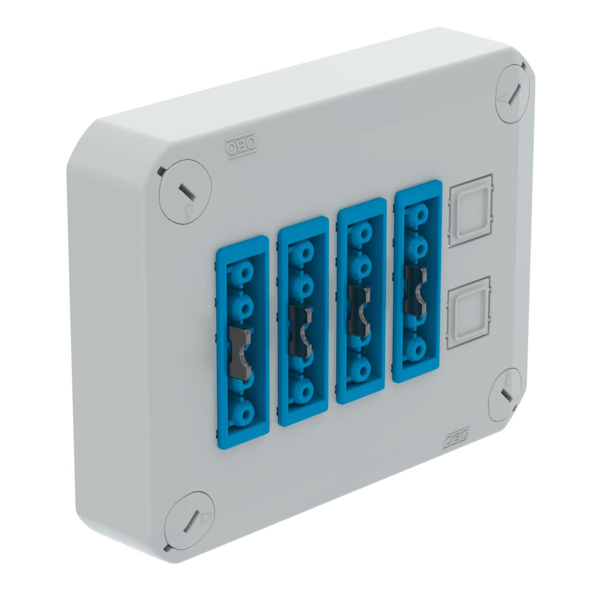 BETTERMANN Deckel/Steckdose AP IP30 lgr D02 4x5p DALI WD 150x116x60mm schraub