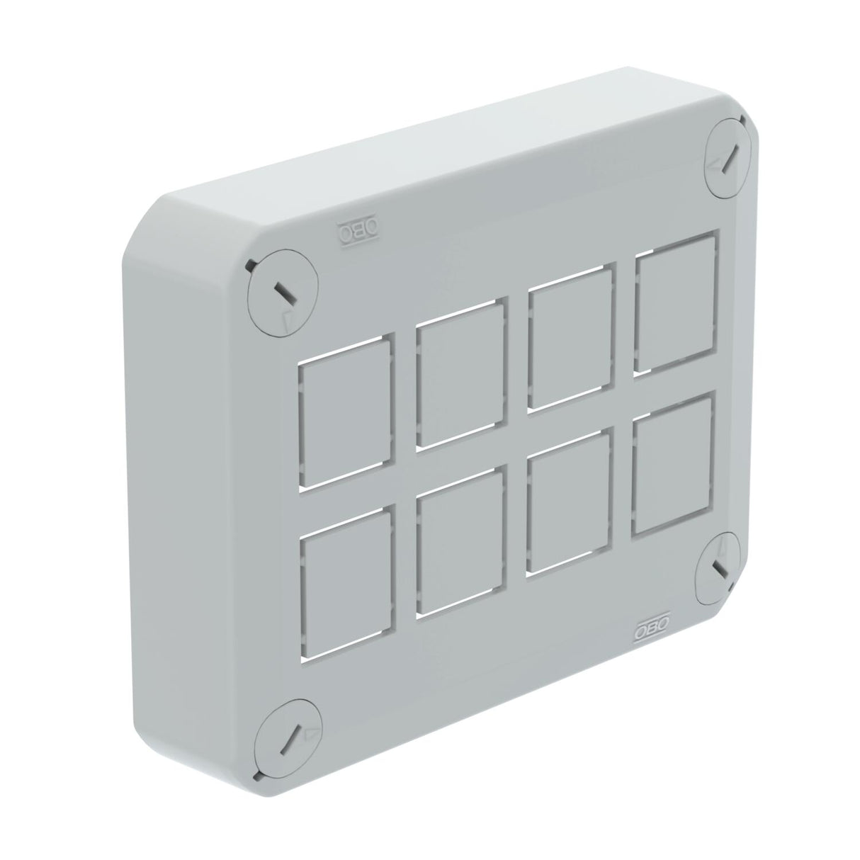 BETTERMANN MontDeckel AP IP30 schraub D04 L 150x116x39mm lgr rechteck