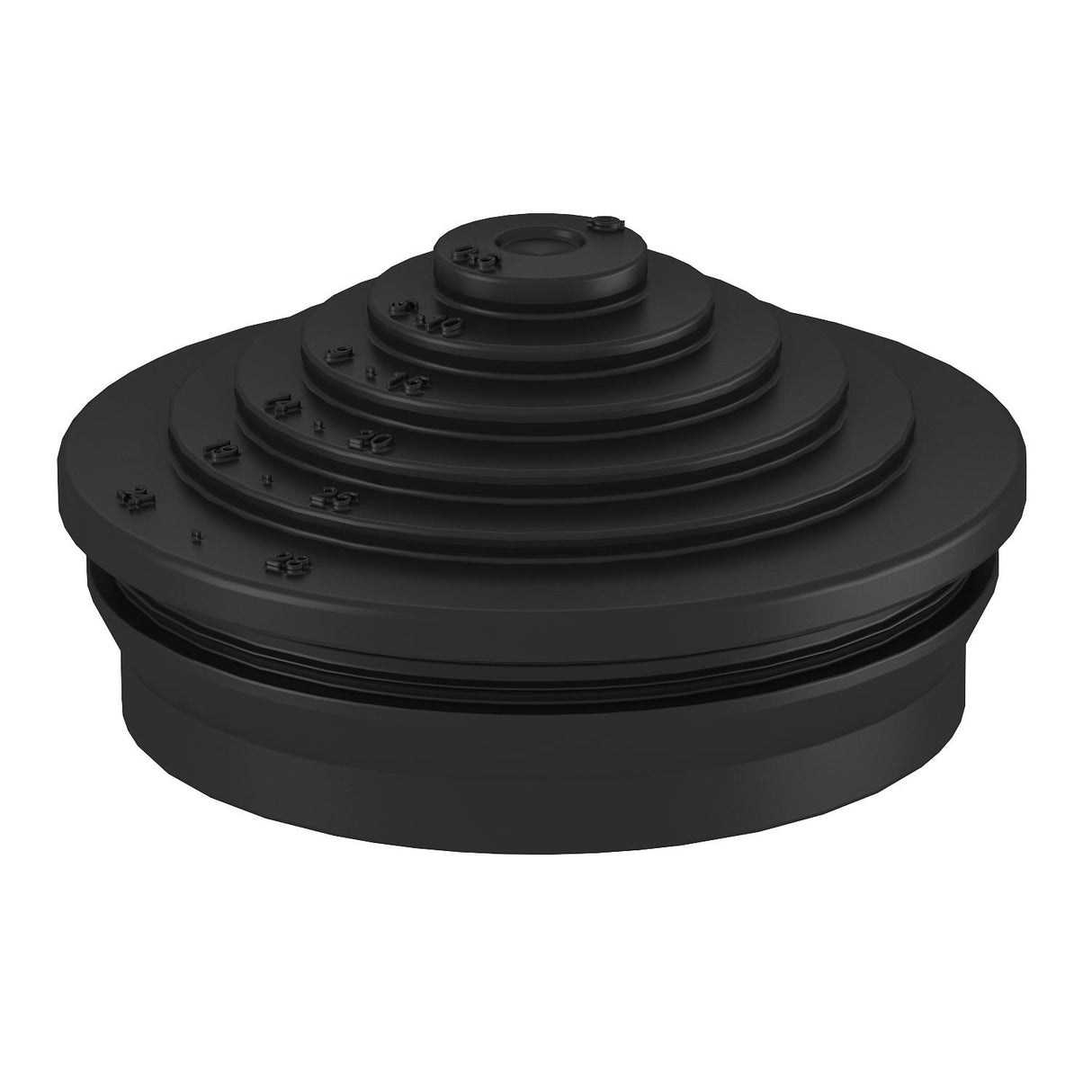 BETTERMANN Kabeleinsteckstutzen IP54 sw EDS M32 SW 32mm 0-28mm hfr abschneid