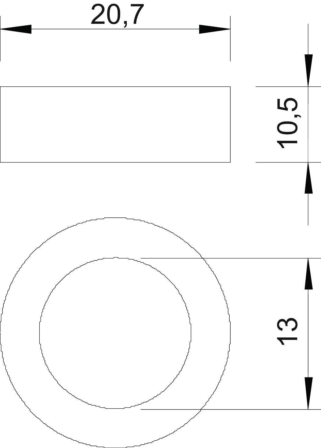 BETTERMANN Dichtring Kst PG 10,5mm 107CR VM 25 1Durchf