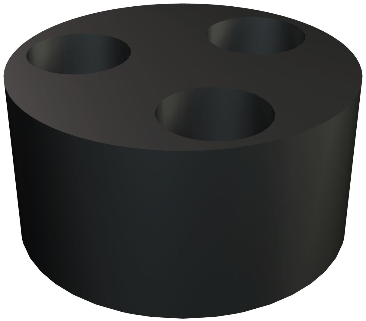 BETTERMANN Dichtring Kst PG 10mm 3Durchf 107 C VM 25 3x6