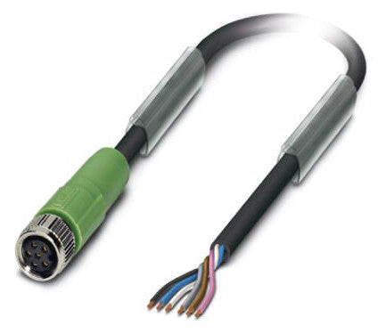 PHOENIX Sensor-Aktorkabel 6p 10m M8 ger SAC-6P-10,0-PUR/M 8FS Female fr.Ende