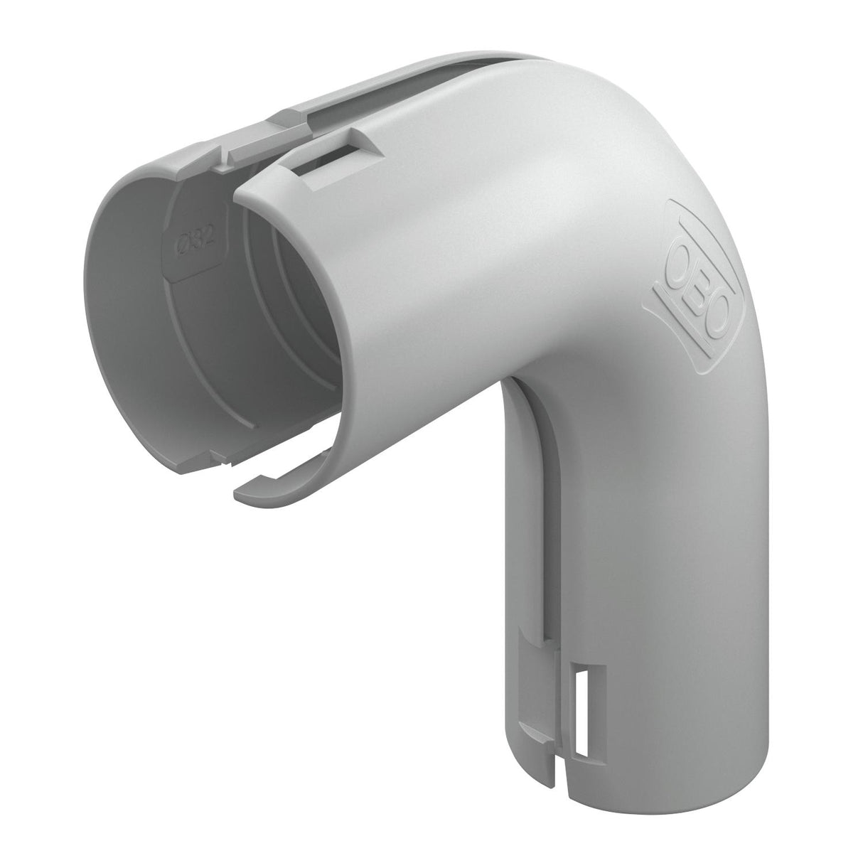 BETTERMANN Steckbogen 32mm Kst unbeh gr 3000 BMS M32 LGR