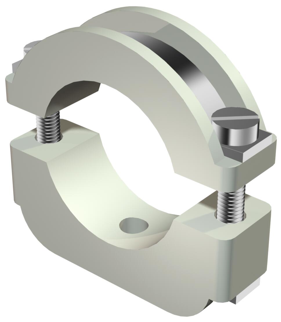 BETTERMANN Abstandsschelle 1f 17mm Kst 3020 LGR geschl hfr