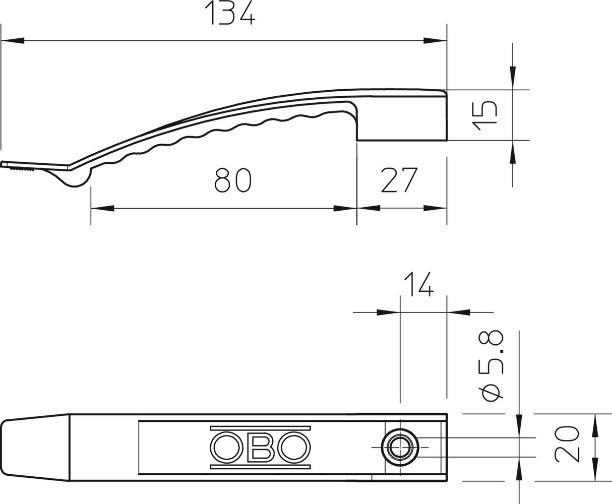 BETTERMANN Sammelhalterung Kst hfr 2032 F 8xNYM3x1.5 flammwidrig