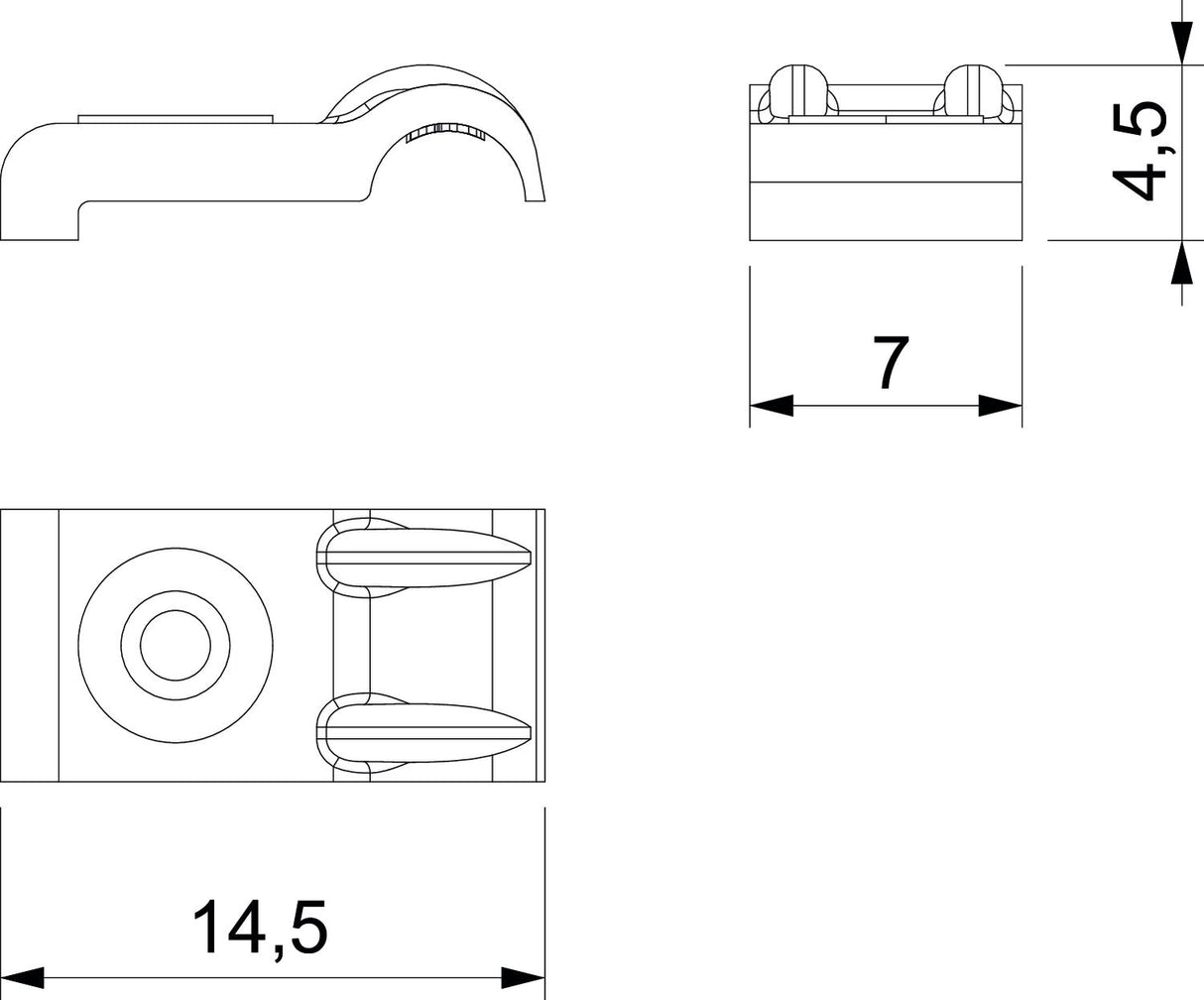 BETTERMANN Nagelschelle 2-4mm lgr Kst 4028