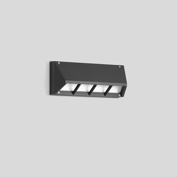 BEGA LED-Orientierungsleuchte 5W 398lm 22174 3000-4000K graphit Konv IP65