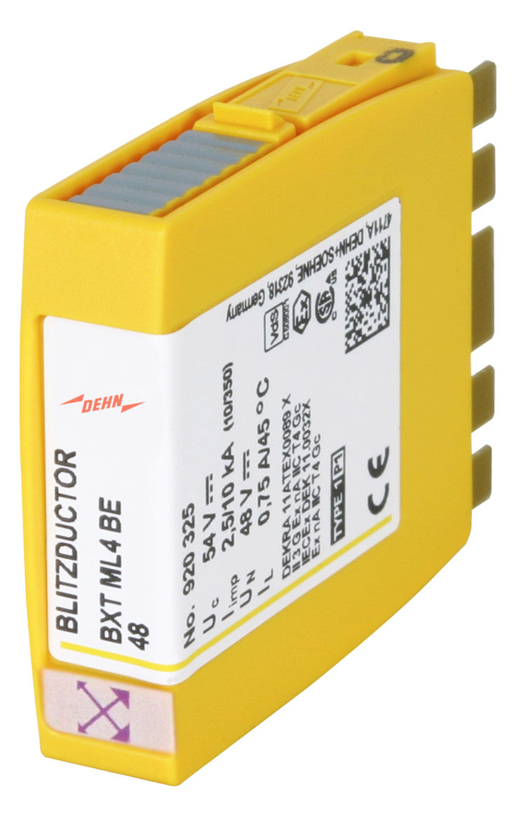 DEHN SE Kombiableiter 48VDC 140Va-a 10kA BXT ML4 BE 48 70Va-e Basiselem