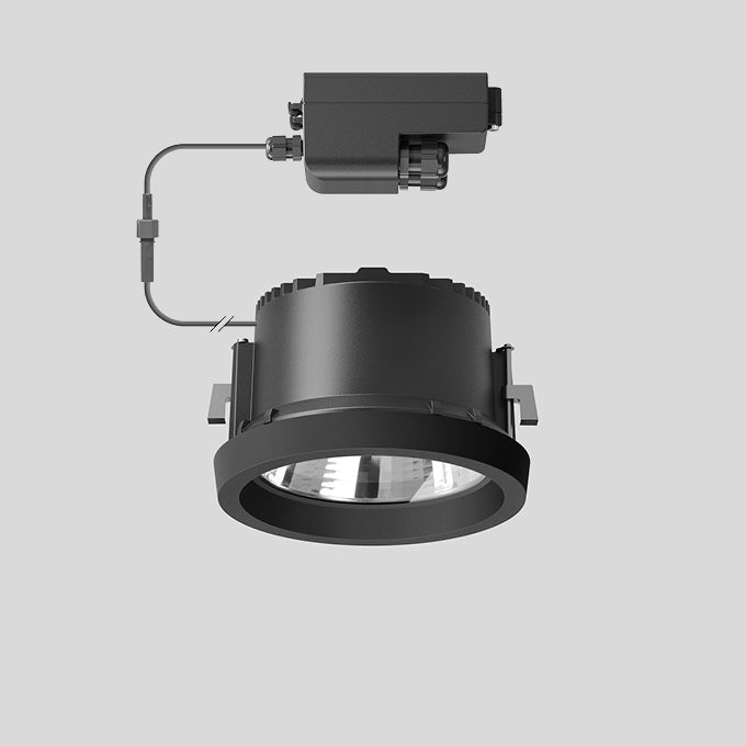 BEGA LED-Deckeneinbauleuchte 19,4W 3000K 24256K3 2183lm graphit Konv DALI