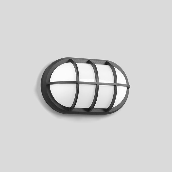 BEGA LED-Ovalanbauleuchte 13,5W 1354lm 24354 3000-4000K graphit Konv DALI