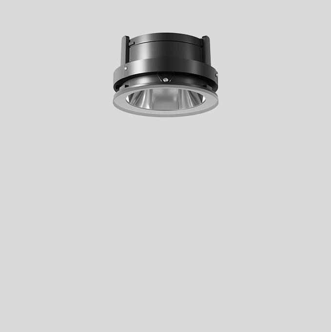 BEGA LED-Einbaustrahler 19W Konv DALI ws 24514K4 1LED graphit 4000K 2050lm mt