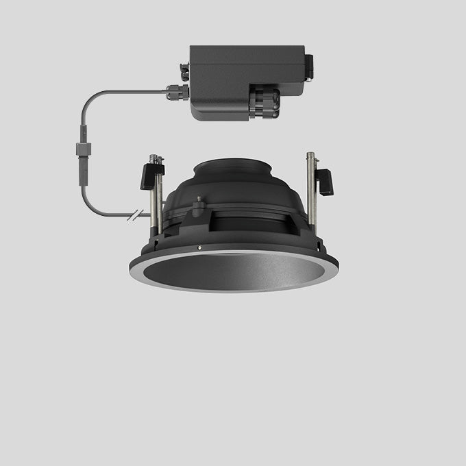 BEGA LED-Einbaustrahler 23,2W Konv DALI 24535K3 1LED graphit 3000K ws 2550lm mt
