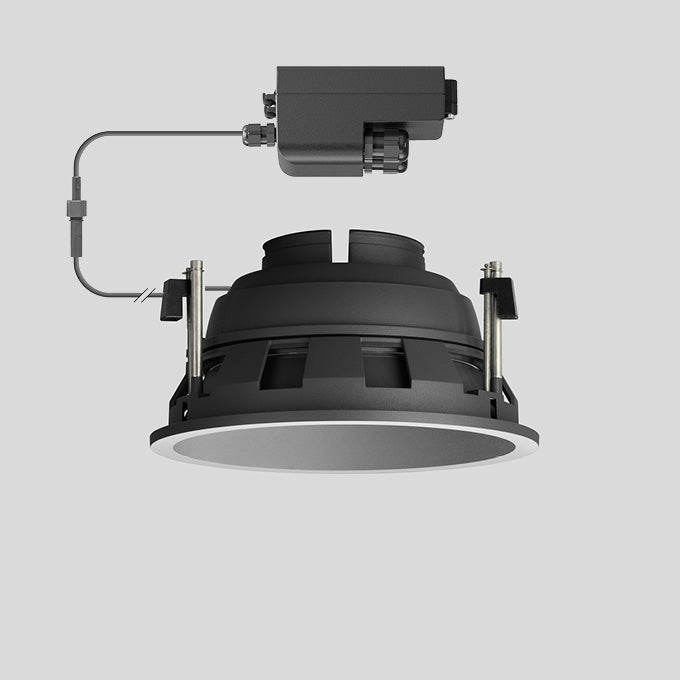 BEGA LED-Einbaustrahler 41W Konv DALI ws 24541K3 1LED graphit 3000K 2418lm mt