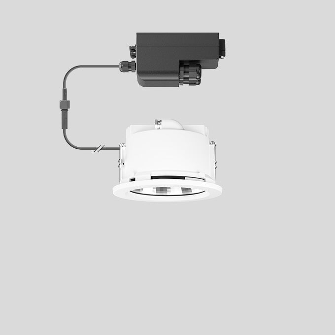 BEGA LED-Einbaustrahler 9,5W Konv DALI 24553WK4 1LED ws 4000K ws 1178lm ws mt