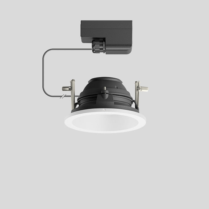 BEGA LED-Einbaustrahler 14W Konv DALI ws 24610W 1LED 4000K RGBW 716lm ws mt Alu