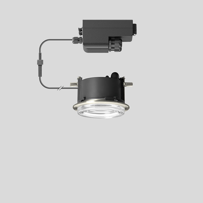 BEGA LED-Einbaustrahler 10,6W Konv DALI 24676K3 1LED graphit 3000K ws 631lm mt