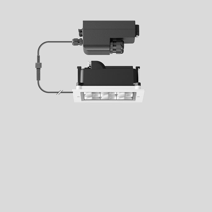 BEGA LED-Einbaustrahler 20,2W Konv DALI 24679K3 1LED ws 3000K ws 1511lm ws mt