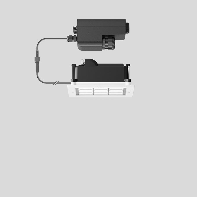 BEGA LED-Einbaustrahler 20,2W Konv DALI 24685K4 1LED ws 4000K ws 2059lm ws mt