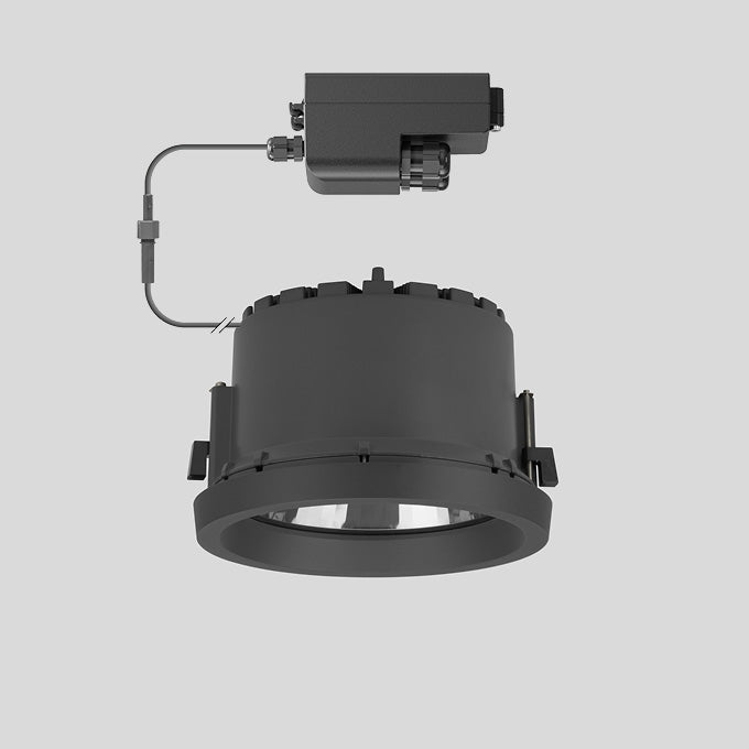 BEGA LED-Einbaustrahler 36,7W Konv DALI 24764K3 1LED graphit 3000K ws 4395lm mt