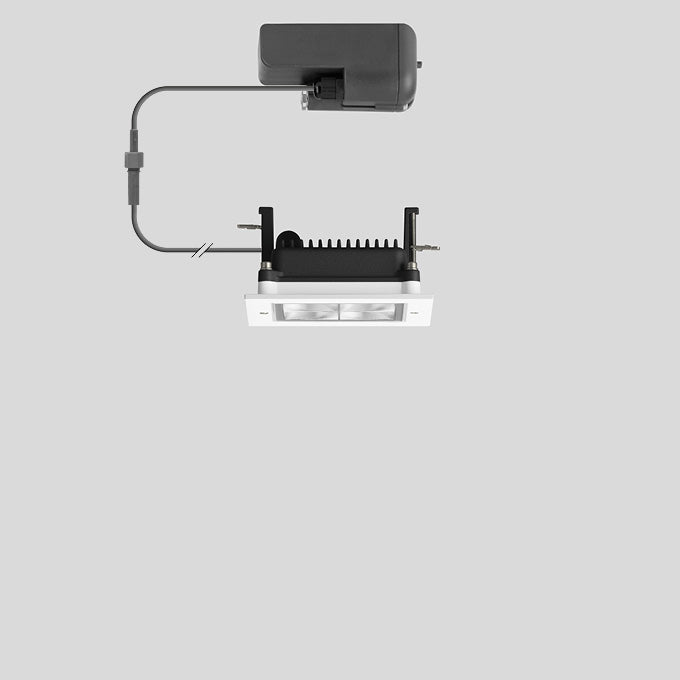 BEGA LED-Einbaustrahler 4,4W Konv 1LED 24812K3 ws 3000K ws 338lm ws mt RF:hglz