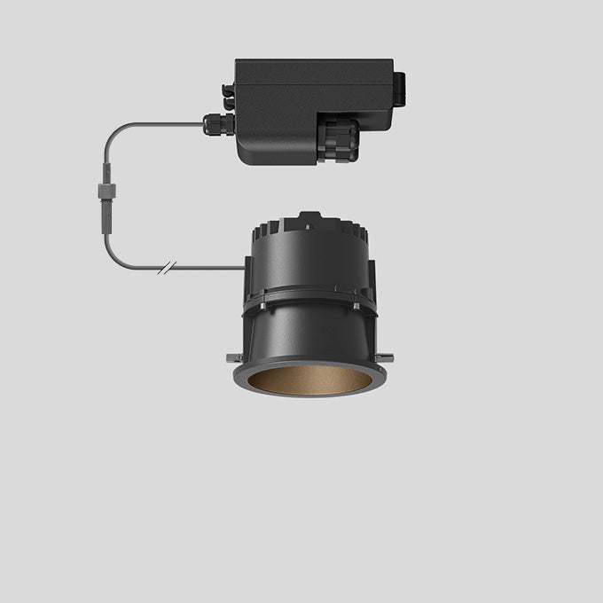 BEGA LED-Einbaustrahler 19,6W Konv 1LED 24871K3 graphit 3000K ws 658lm graphit