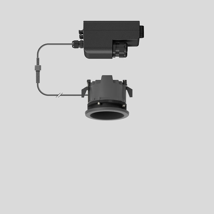 BEGA LED-Deckeneinbauleuchte 11,8W 3000K 24872K3 662lm graphit Konv DALI