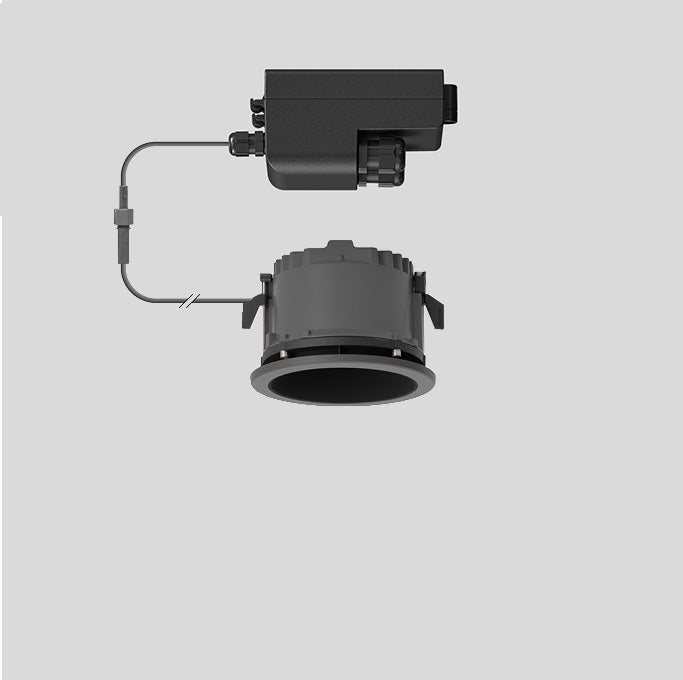 BEGA LED-Deckeneinbauleuchte 16,6W 4000K 24873K4 1217lm graphit Konv DALI