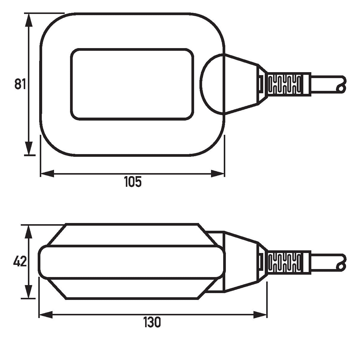 DOEPKE Schwimmerschalter 10m 230V IP68 Champ 1 GS-F 10 m 10A horiz.Mont