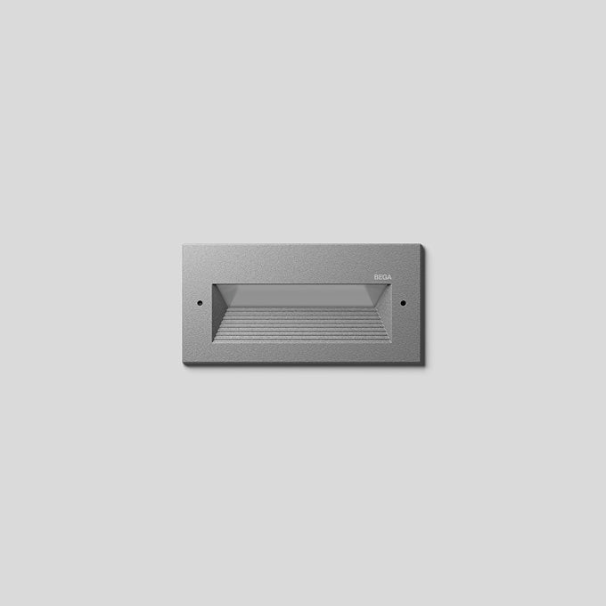 BEGA LED-Orientierungsleuchte 4W 3000K 25090AK3 280lm si Konv IP65 Lamelle