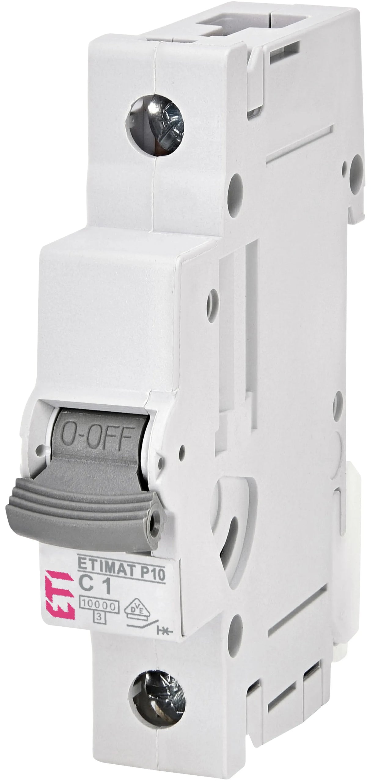 ETI Leitungsschutzschalter UC C 1A 1p ETIMAT P10 1p C1 400V 1TE 50Hz IP20