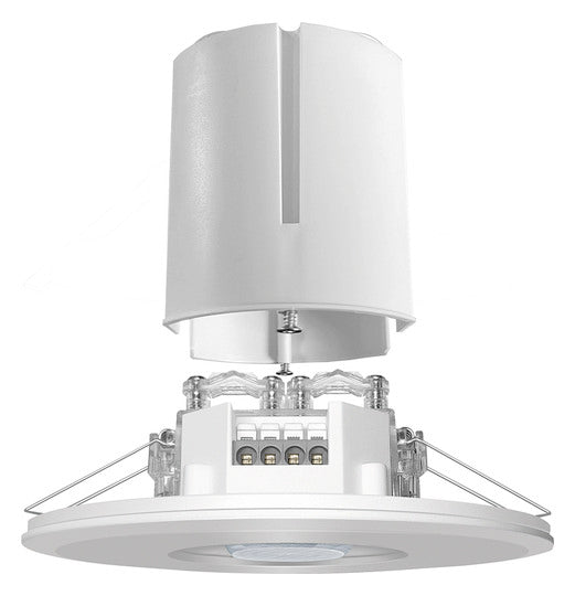 ESYLUX Präsenzmelder-Bus DALI UP ws 2,5m PD-FLAT 360/8 LARGE ROUND WHITE BMS v58-