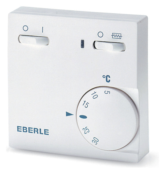 EBERLE Raumthermostat 230V 10A Öffner RTR-E 6181 IP30 Bimetall