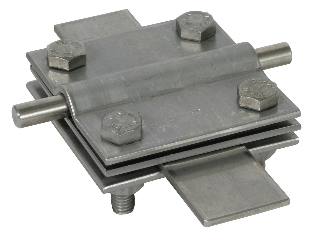 DEHN SE Kreuzverbinder V4A unbeh 10mm KS 7.10 7.10 FL40 ZP V4A Sechskantschrau