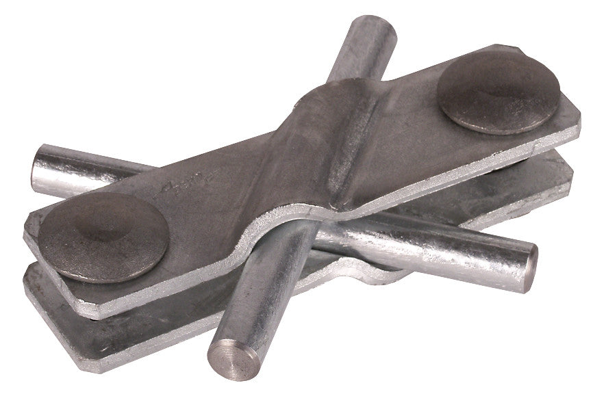 DEHN SE Kreuzverbinder ST f/vz 10mm SVK 7.10 7.10 FL40 STTZN Sechskantschrau