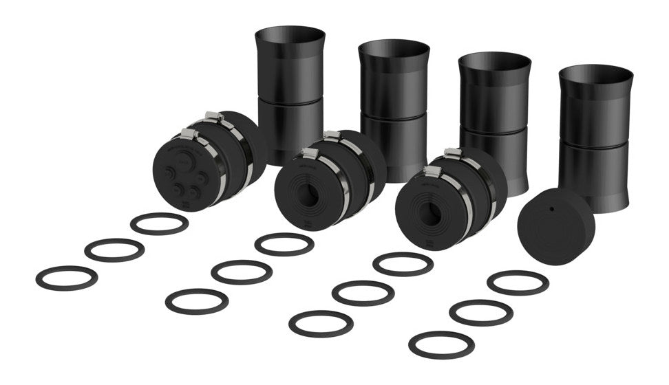 Hauff MSH ZBS2 Manschettenstopfen-Set für Mehrspartenhauseinführungen | 1552002110